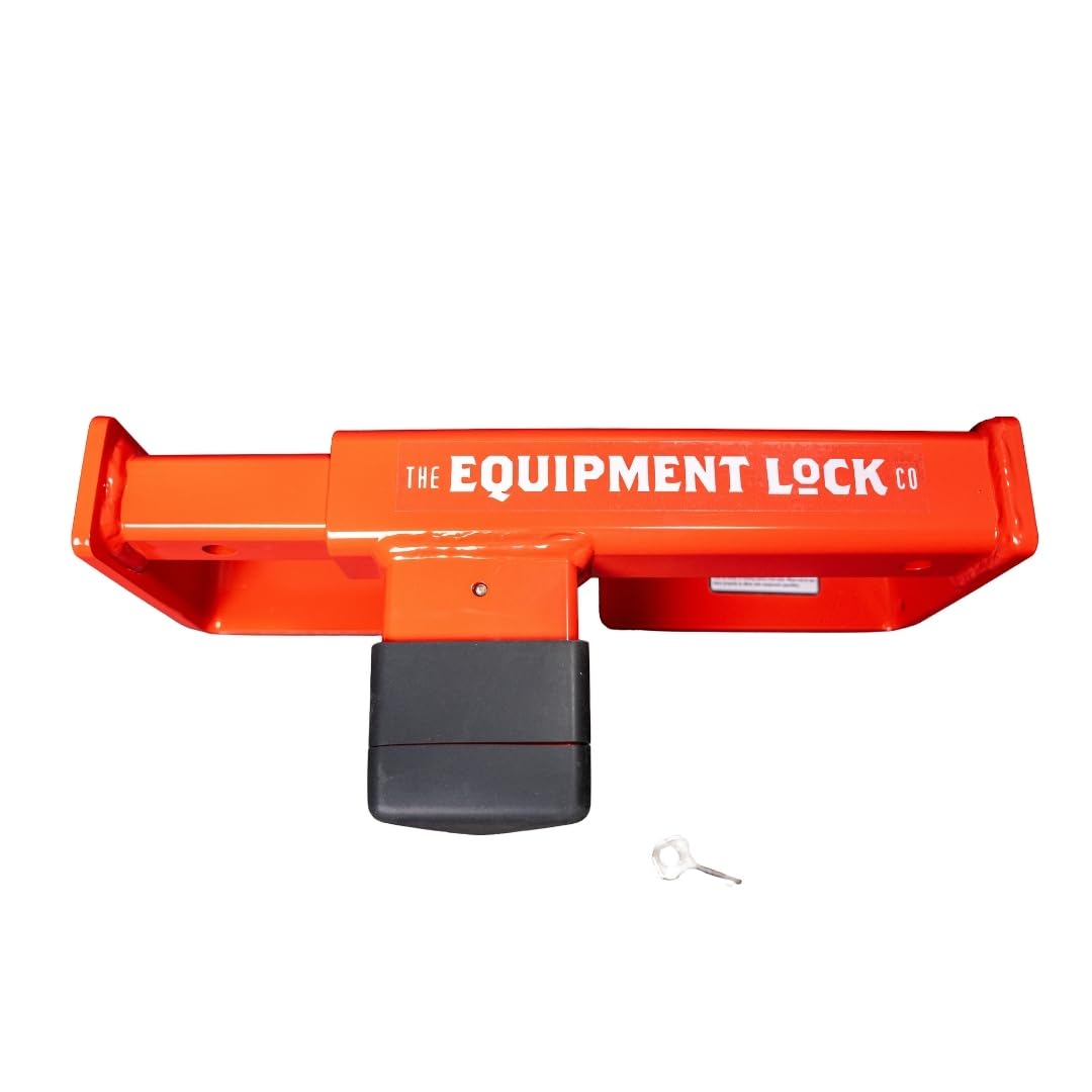 Equipment Lock Cargo Door Lock - Powder Coated Steel, Maximum Security Semi Trailer Door Lock - Semi Truck Accessories and Trailer Security (Combination)