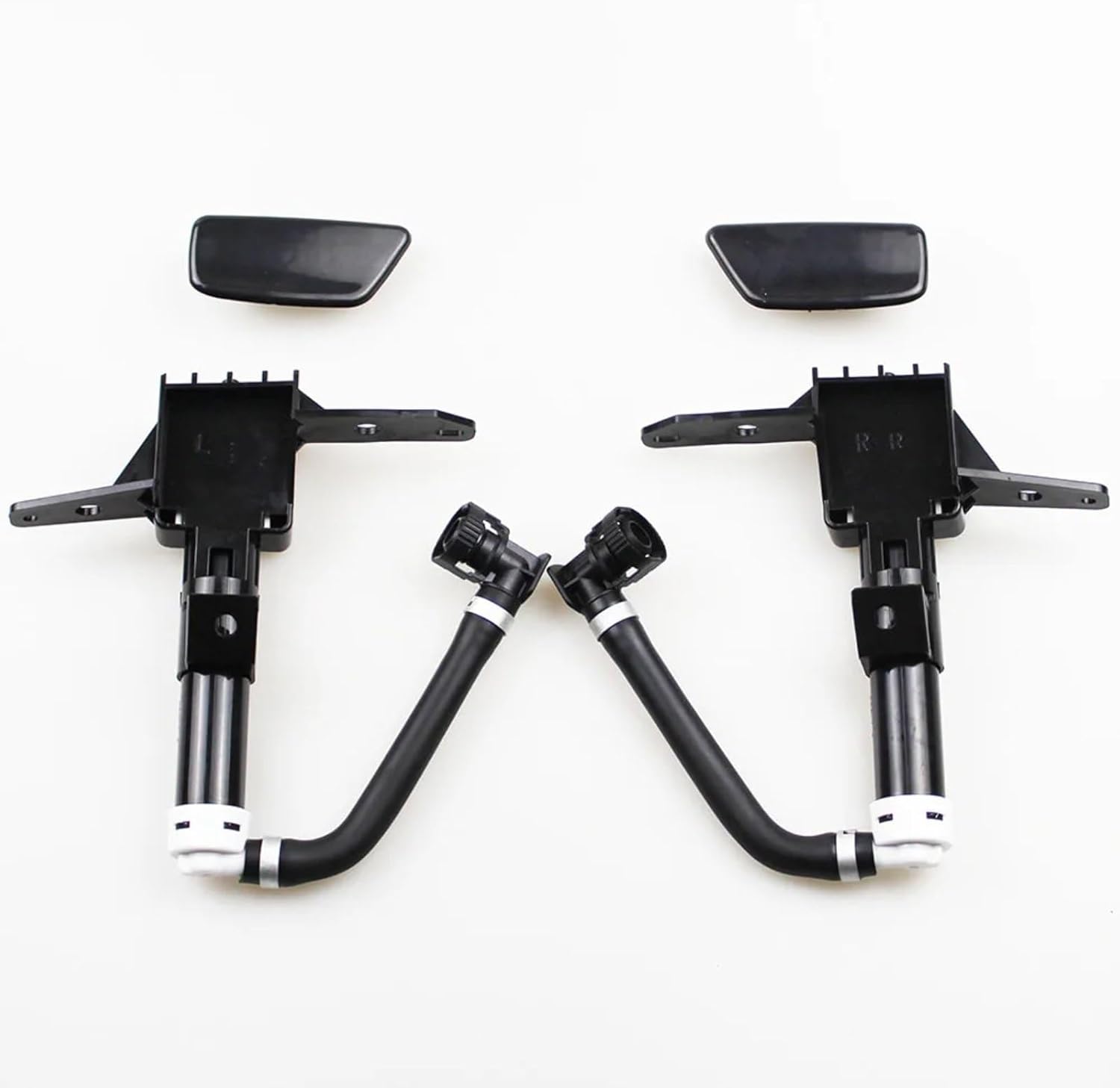 for Subaru Forester 2009 2010 2011 2012 86636-SC010 86636-SC000 4PCS Front Bumper Headlight Washer Water Sprayer Nozzle Jet Pump