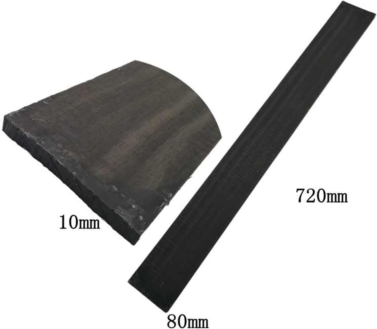 Ebony Fretboard is Suitable for Electric Guitar Electric Bass 4 String 5 String Bass Guitar ​Neck Replacement (Color : 2)