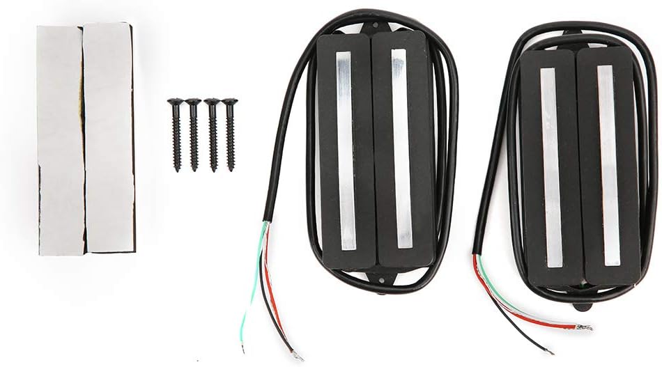 Electric Guitar Pickups Dual Rail 7 - String, 5 Core Wire Musical Instrument Accessories - High Bass Response, Durable Construction, Easy Installation