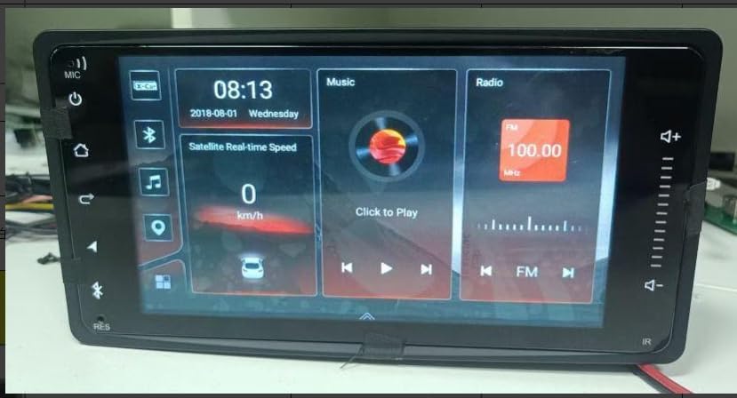 4+64G Android 14 Car Stereo for Toyota Corolla 2018-2021 Built-in Carplay Android Auto 10in Car Radio Player with Bluetooth WiFi FM/RDS SWC Split Screen + Backup Camera/Microphone