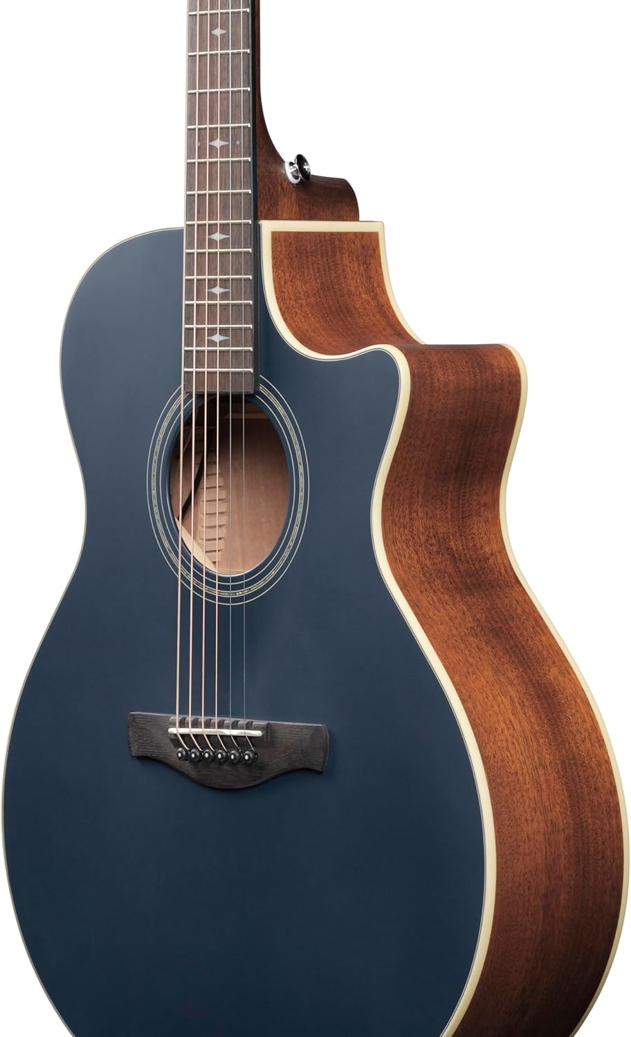 Ibanez AE100 Acoustic-electric Guitar - Dark Tide Blue Flat