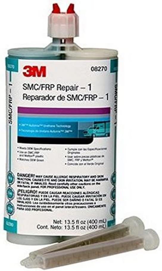 3M SMC/Fiberglass Repair Adhesive-1, 08270, Green, 400 mL Cartridge