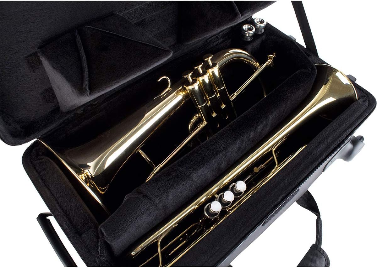 Protec Trumpet/Auxiliary Combo PRO PAC Case with Wheels, Model PB301VAX