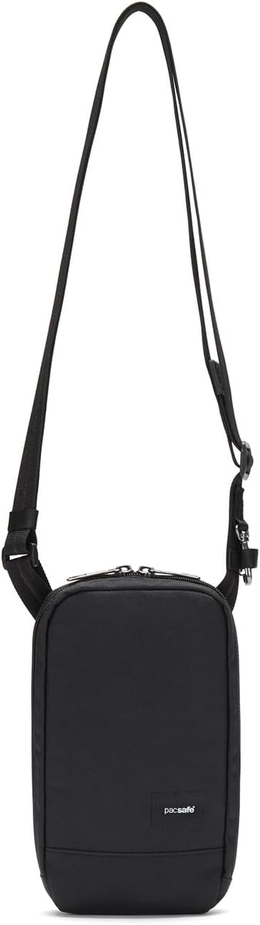 Pacsafe RFIDsafe RFID Blocking Tech Crossbody, Black
