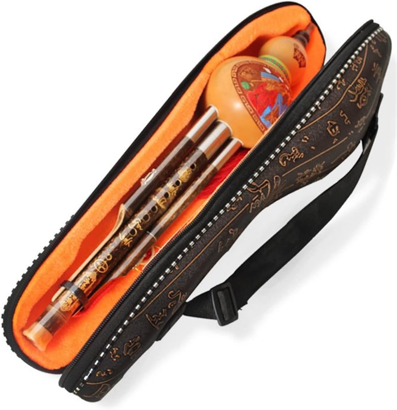 FLFL Hulusi Hulusi Three Musical Instruments Teach Students to Play The Cucurbit Flute in The Key of C Flat B