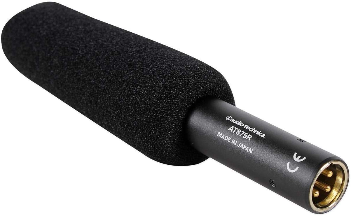 Audio-Technica (2) AT875R Shotgun Condenser Microphones Ideal for Video Production and Broadcast Audio Acquisition