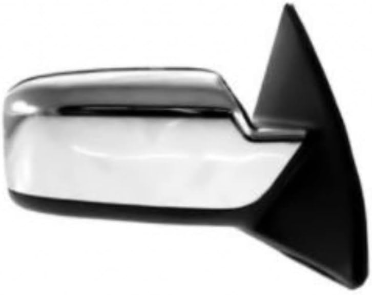 For Lincoln MKZ 2007-2010 Door Mirror Passenger Side | Outer | Rear | w/Heat | w/Puddle Lamp | w/Memory | Chrome Cover | FO1321322 | 6H6Z17682B