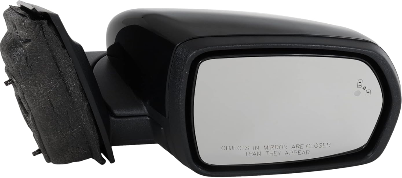 Garage-Pro Passenger Side Power Heated Mirror For Ford Edge 2015-2023, Signal Light, Blindspot Monitor, Memory & Puddle Lamp, Paintable, car side mirror blindspot, automotive exterior accessories