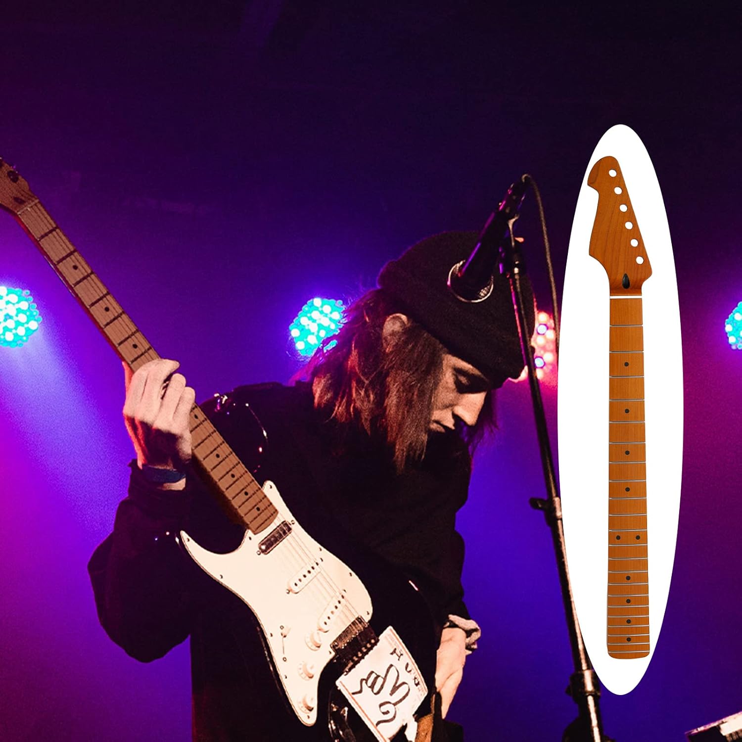 22fret Yellowish Matte 9.5