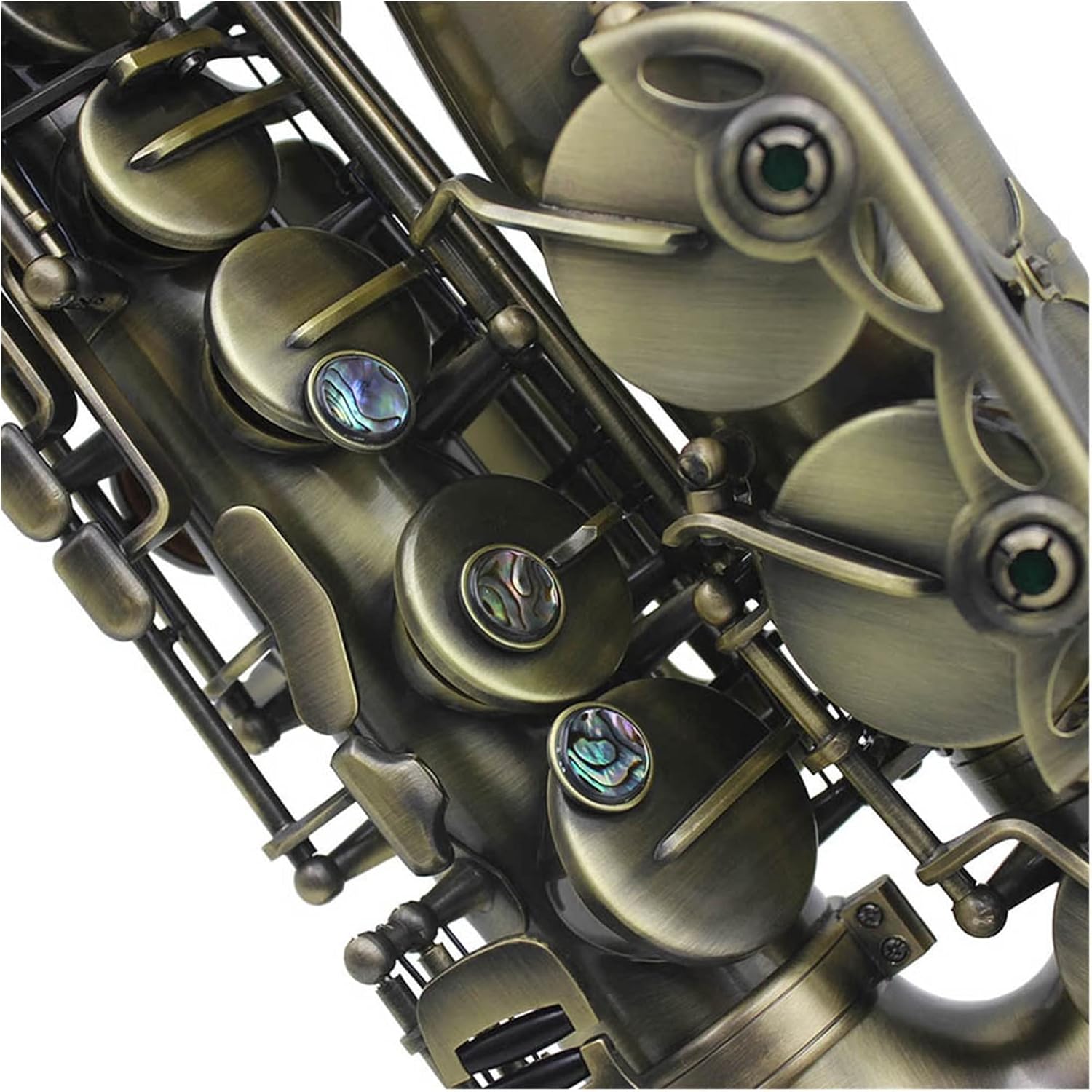 EB Alto Saxophone Woodwind Instrument Abalone Shell Key E Flat with Case Beginner Saxophone