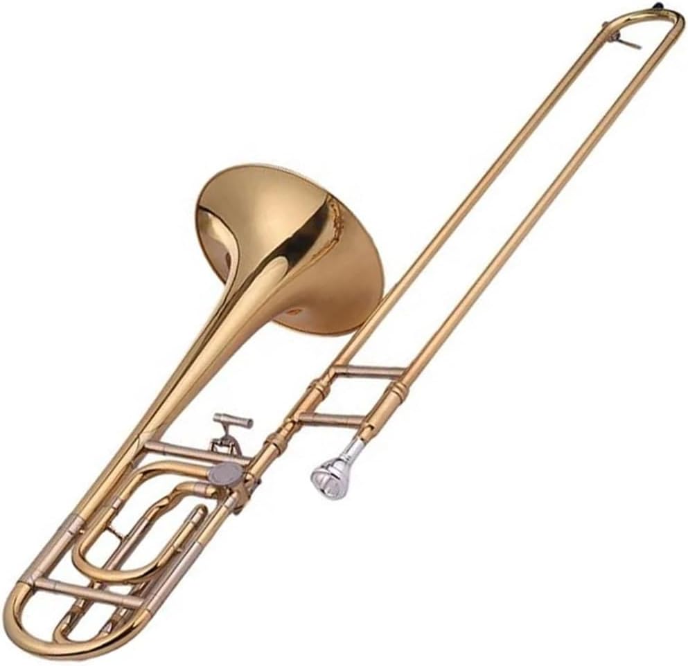 Professionals euphonium Bb/F Key Gold Tuning Slide Trombone Trombon Musical Instrument High Hardness Not Easy To Fade