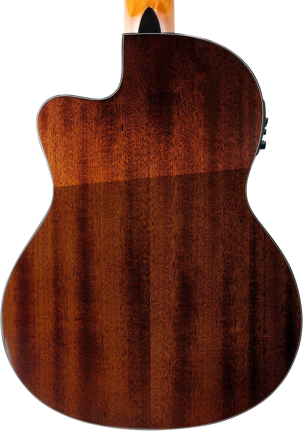 TARIO 7-String Classical Acoustic Electric Guitar, Brazilian Style Cutaway Nylon Guitar with Spruce Top, Mahogany Body, Purpleheart Fingerboard, Built-in 4-Band EQ