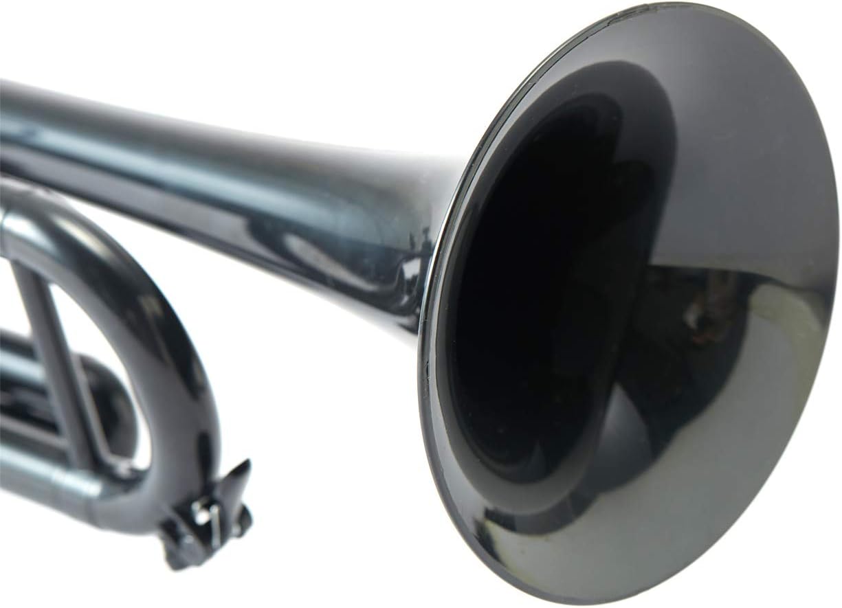 Professional Plastic Trumpet C trumpet (Black)