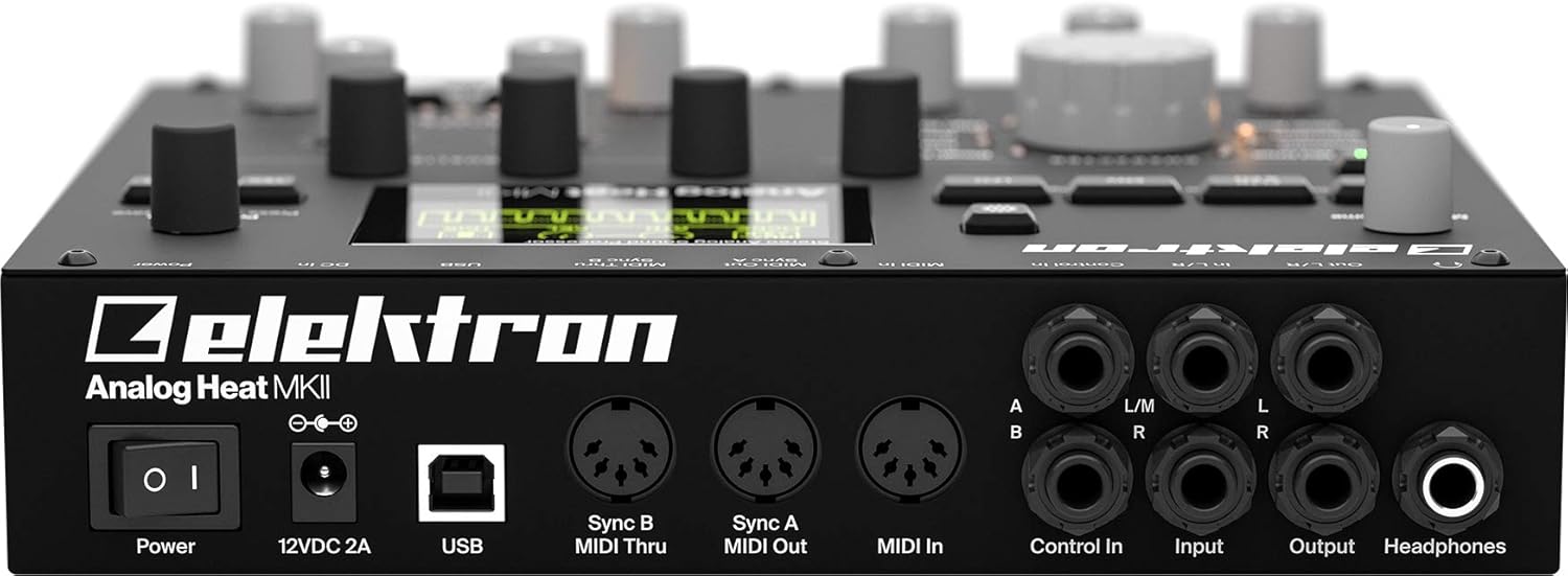 Elektron Analog Heat MKII Tabletop Stereo Analog Distortion Filter and EQ