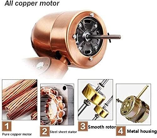 Residential Wall Mount Ranzorh Adjustable AngleElectric Fan/Retro Antique Metal Wall Fan/Oscillating Wall Mounted Air Cool Fan/Remote Control/ (Size : 14inch(WXH/400x450mm))