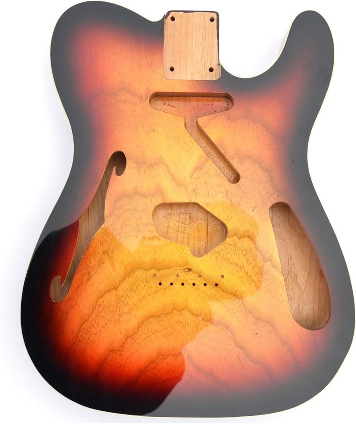 FLFL Alder Wood Guitar Body for TL Guitar Finished Guitar Body Replacement Unfinished Guitar Kit