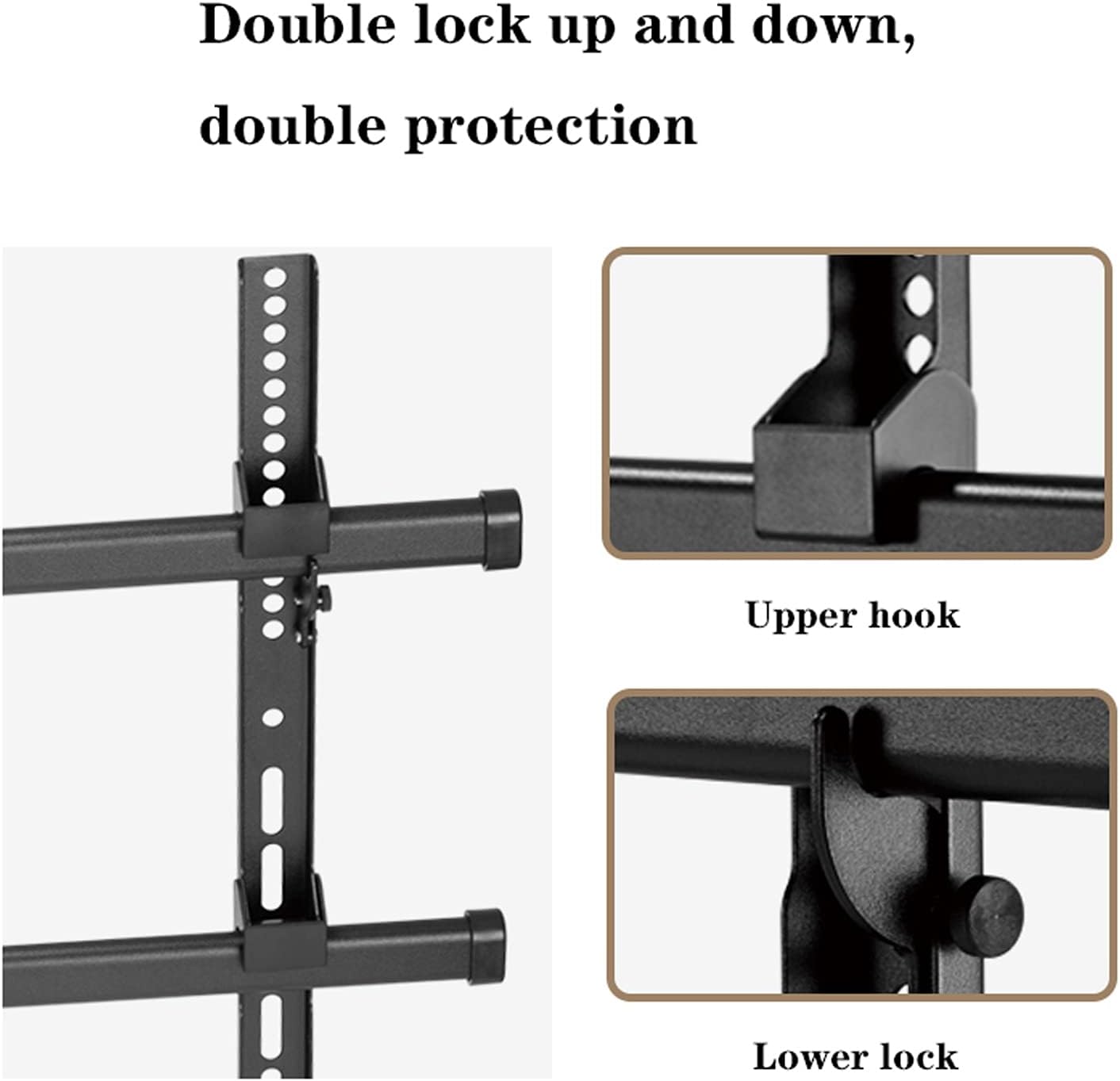 TV Stand Mount Heavy-Duty Wall Mounted Full Motion Swivel Extension Tilt TV Mount 50