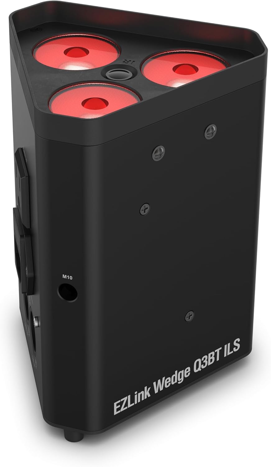 EZlink Wedge Q3BT ILS Battery-operated, quad-color (RGBA) LED wash light with built-in Bluetooth wireless Technology