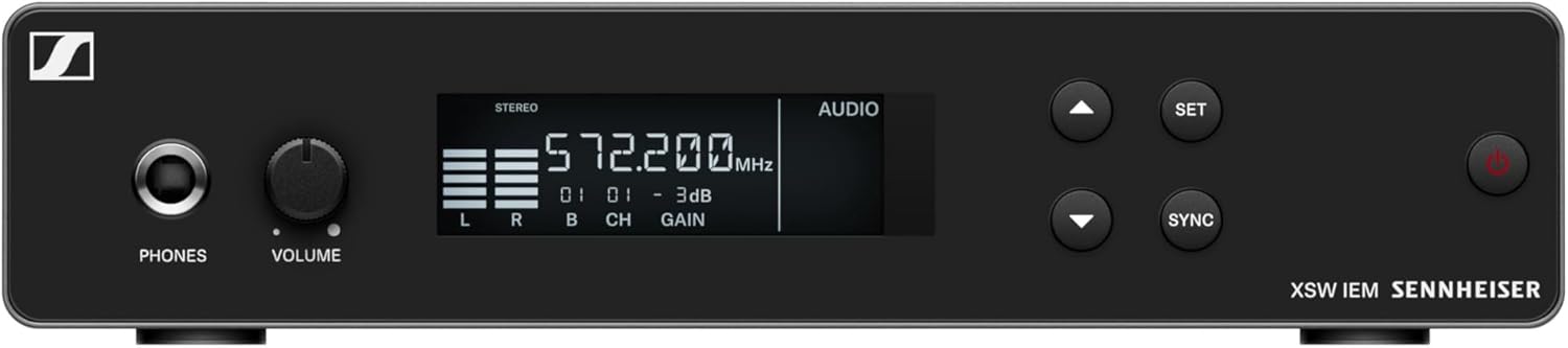 Sennheiser XSW-IEM Wireless In-ear monitor System A Band,Black