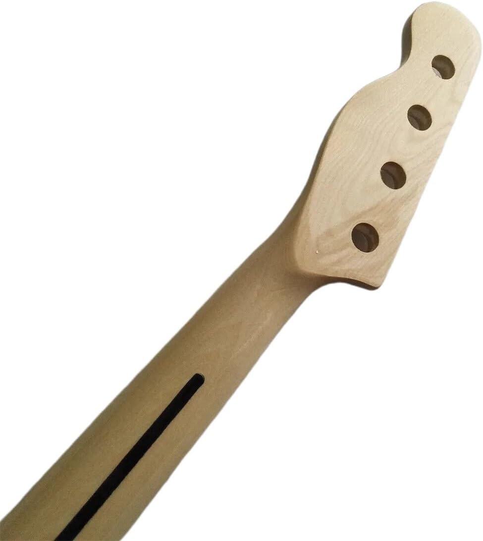 4 String Electric P Bass Guitar Neck 20 Fret 34 Inches Maple Fingerboard Dot