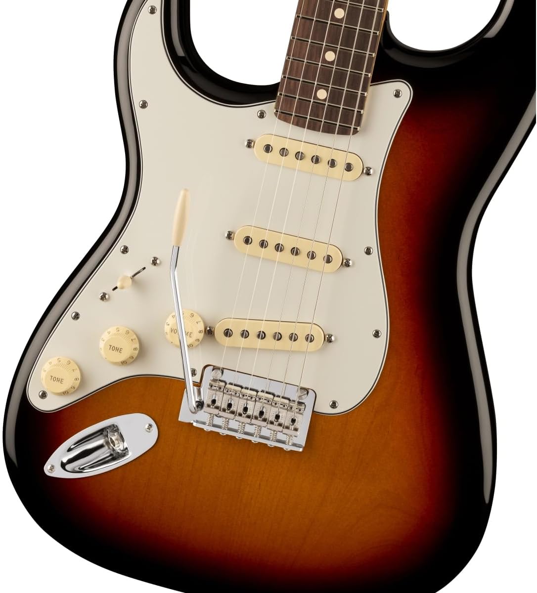 Fender Player II Stratocaster Left-Hand, Rosewood Fingerboard, 3-Color Sunburst