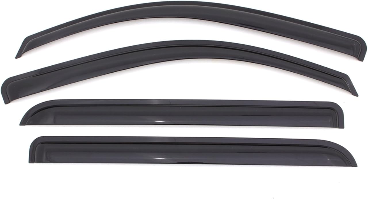 Auto Ventshade [AVS] Outside Mount Rain Guards for 1995 - 1999 Nissan Maxima | Window Vent Visors, 4 pcs. - Smoke | 94956