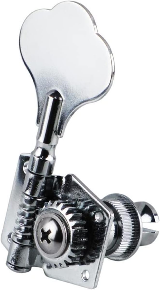 4PCS Open 4R Electric Bass Tuners Machine Heads Tuning Keys Pegs for Bass 4 Strings Guitar Machine Head Tuners