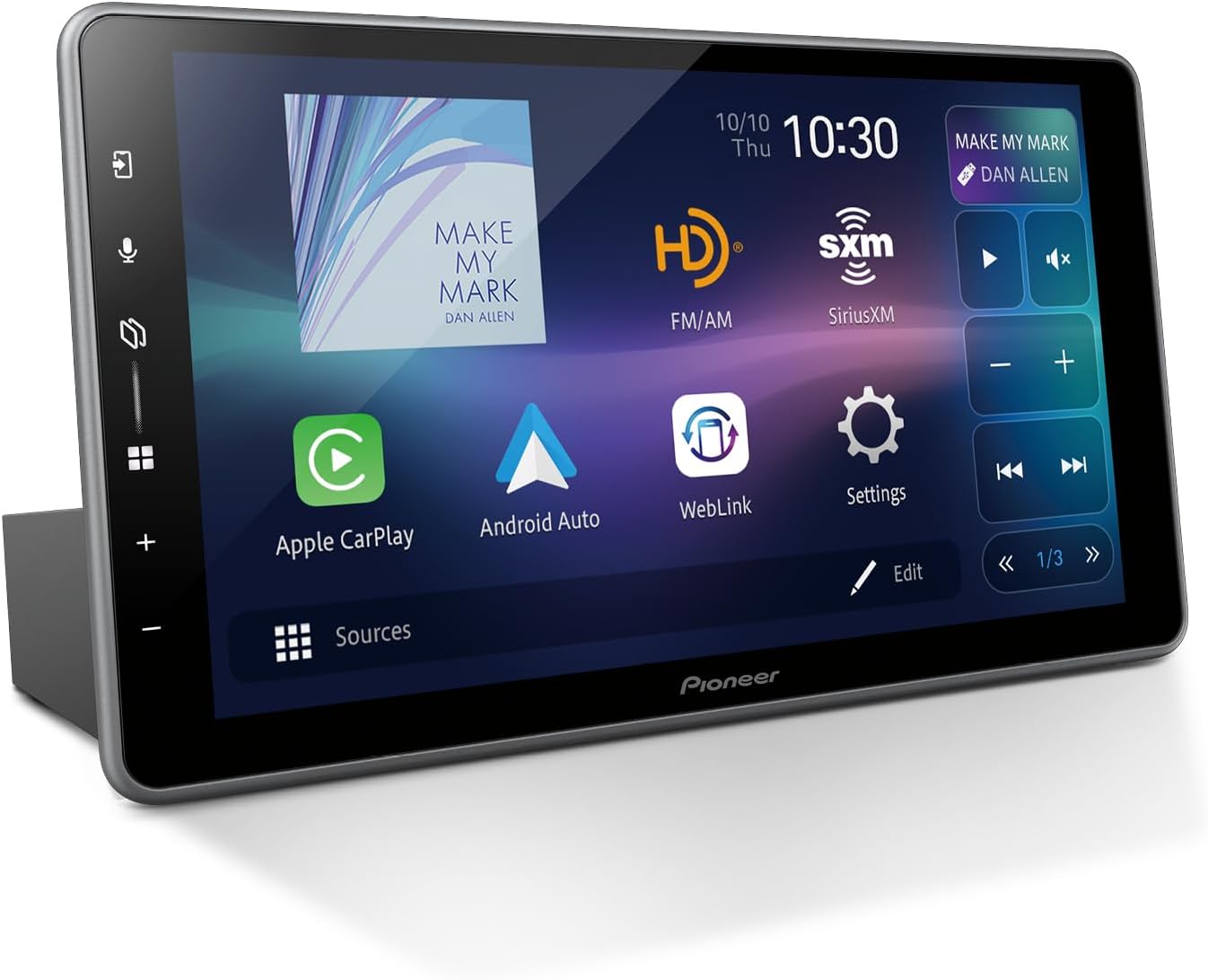 Pioneer DMHWT5000 9 inch Digital Multimedia Receiver with Wireless Android Auto and Apple CarPlay