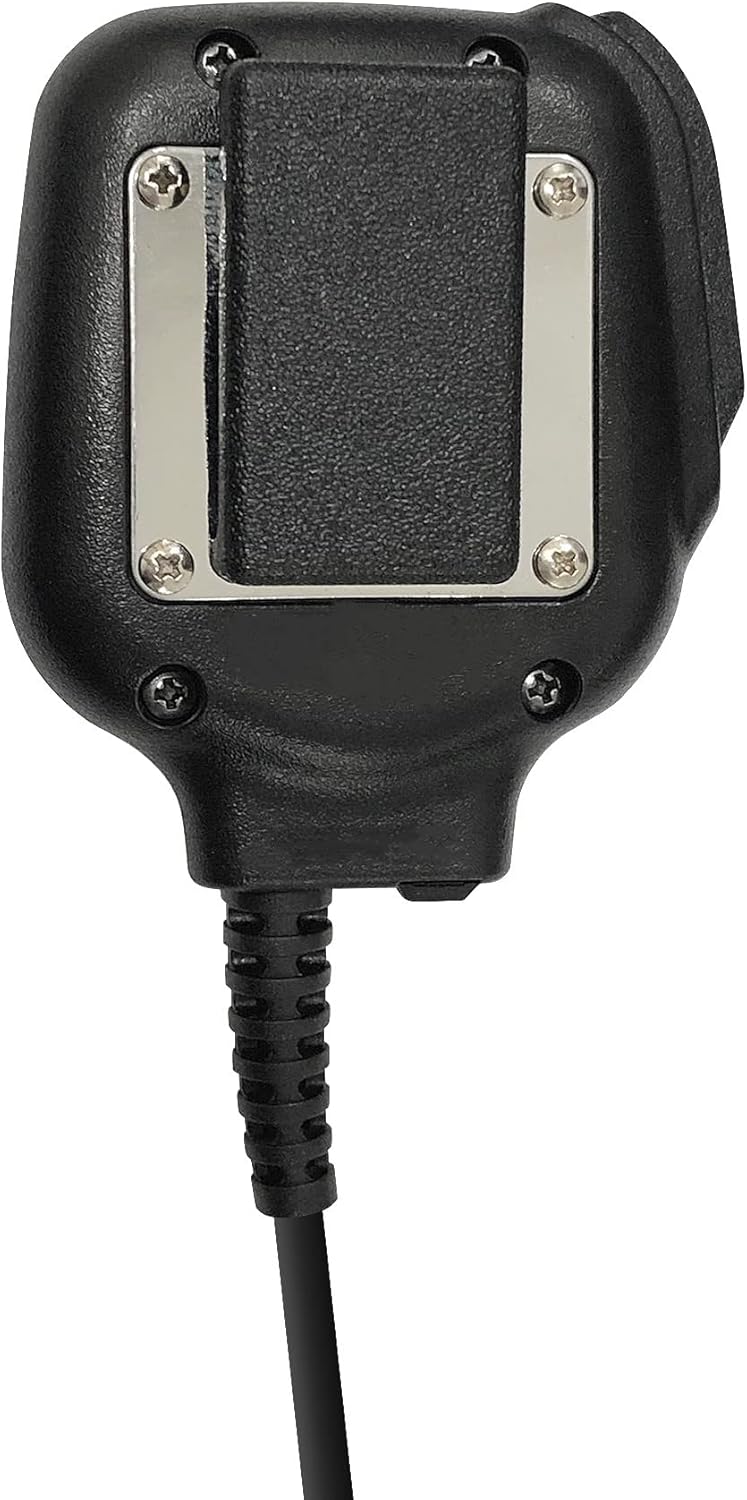 5 Pack KMC-45D KMC-45 Heavy Duty Military Spec Speaker Microphone with Earpiece Jack Compatible for NX220 NX240 NX340 NX-1200 NX-1300 TK-208 TK-240 TK-250 TK-255 TK-260 TK-270 TK-278 Radio KMC-21