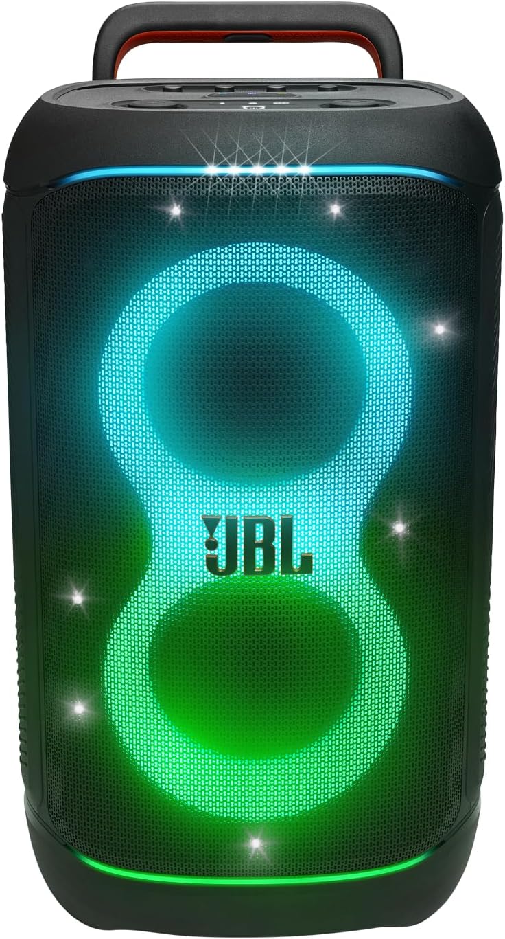 JBL PARTYBOX 520 Portable Party Speaker Bundle with gSport Cargo Sleeve (Black)