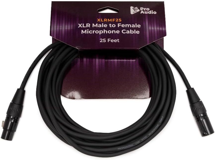 Shure Cardioid Dynamic Vocal Microphone Bundle with Stand and Cable (3 Items)