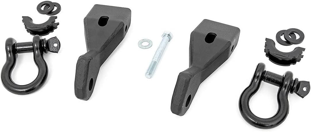 Rough Country Tow Hook Shackle Mount Kit for 2007-2013 Chevy/GMC 1500 - RS156