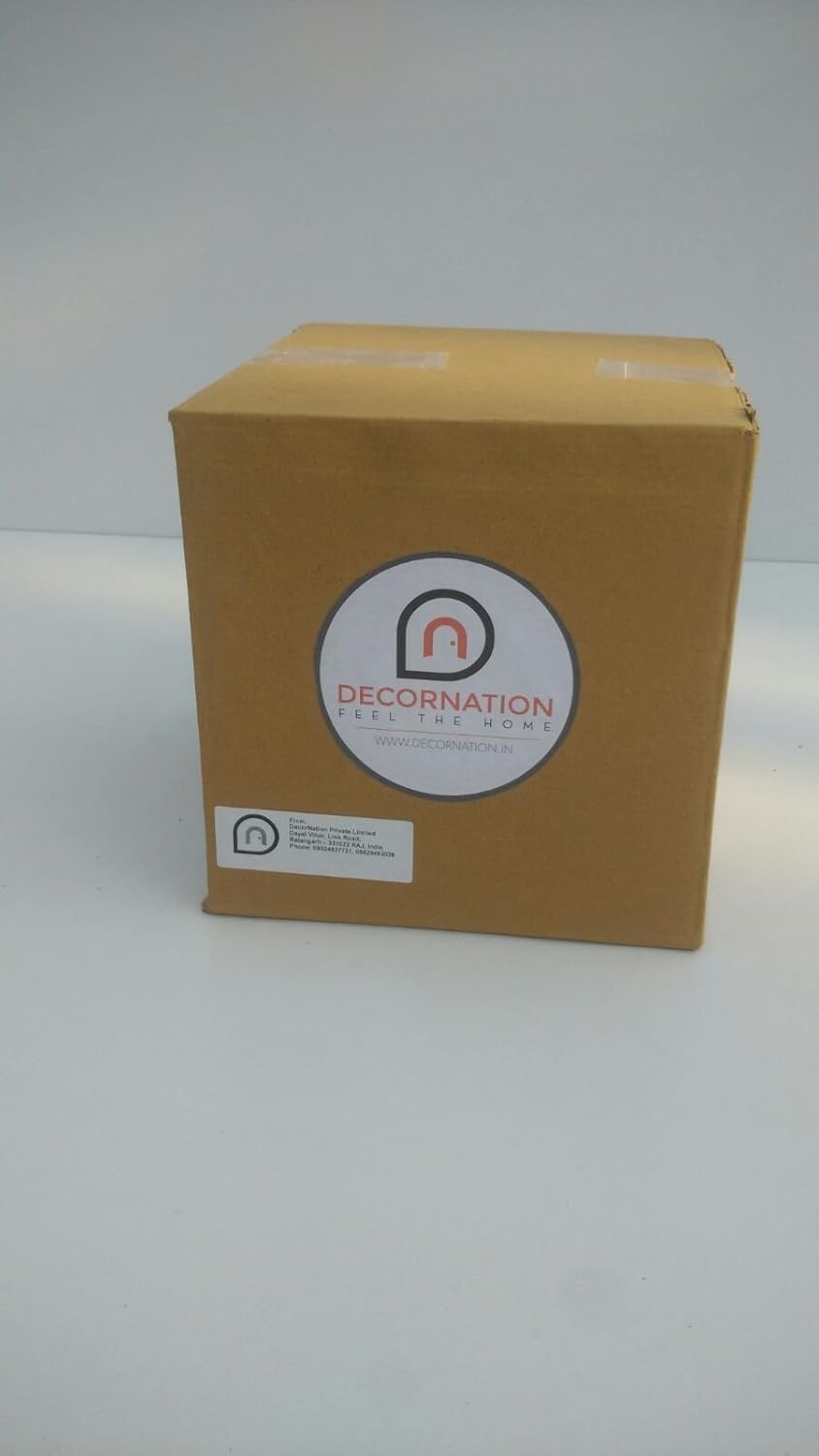 Royal Handicrafts DecorNation Wall Mount Corner Shelf Zigzag Shape shelving Unit (Black)