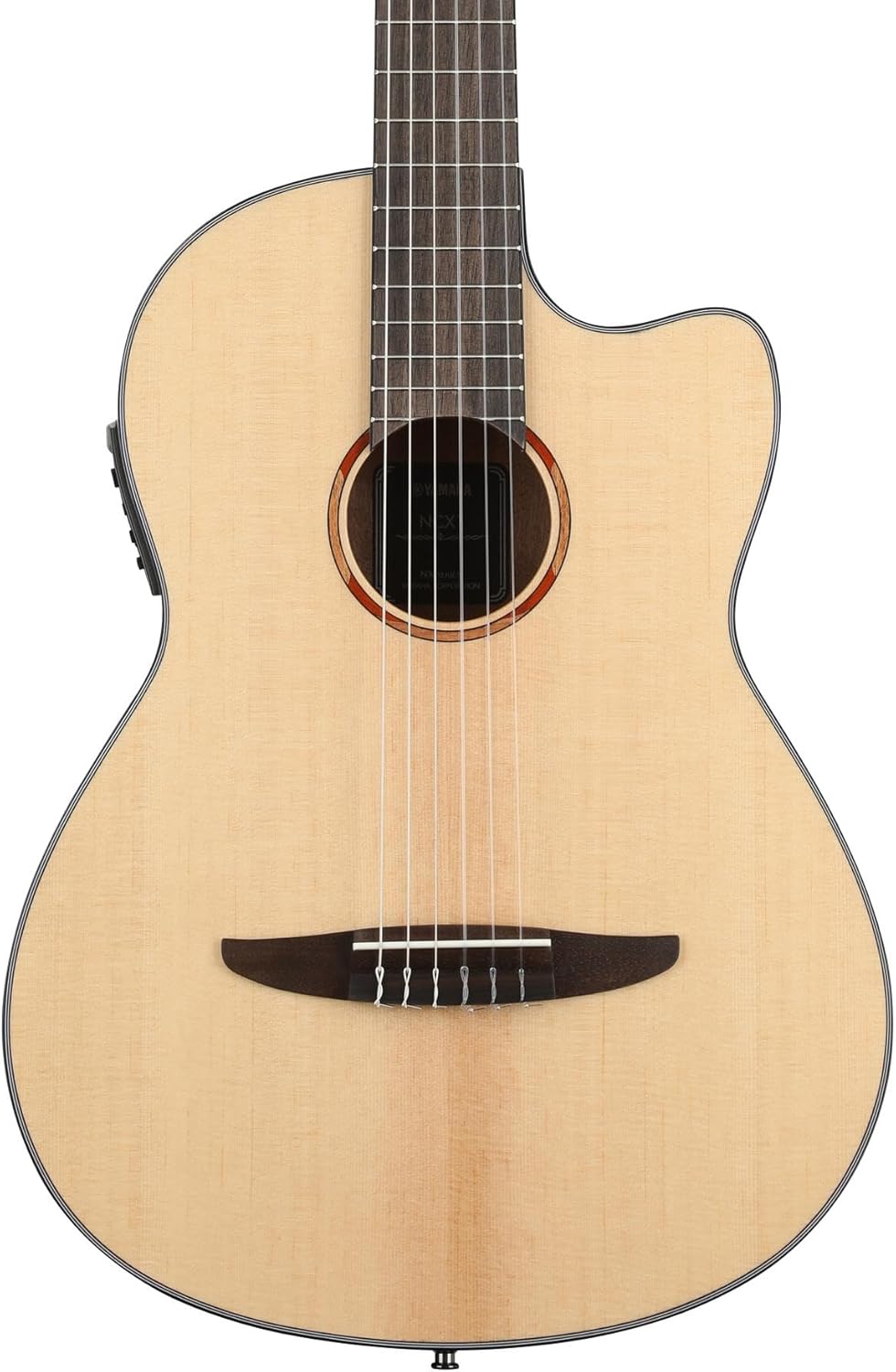 Yamaha NCX1 NT Cutaway Acoustic-Electric Nylon-String Classical Guitar, Natural