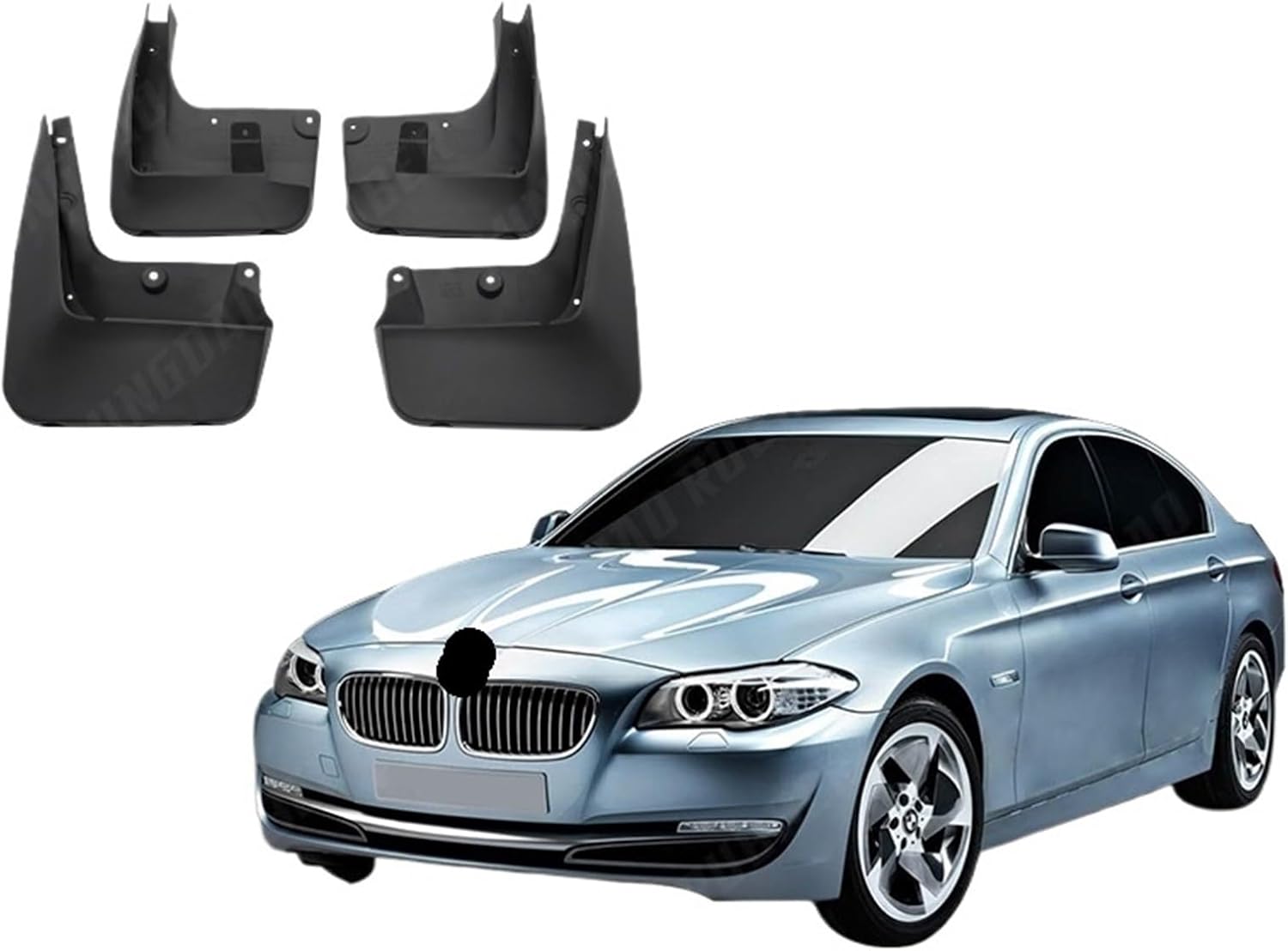 Car Fender Flares Mud Splash Guards Mud Flaps Mudguards Mudflaps Compatible with BMW 5 Series E60 2004 2005 2006 2007 2008 2009 2010