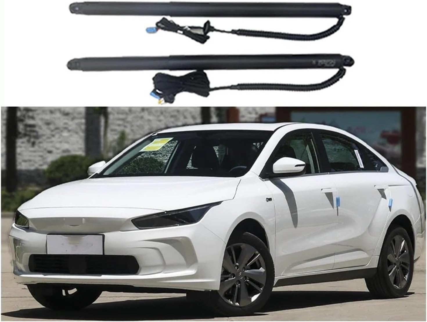 Car Electronics Tailgate Smart Electric Accessories Tail Gate Lift Compatible with Geely Geometry A PRO 2019-2022 Trunk Spring Foot Sensor(with Kick Senor)