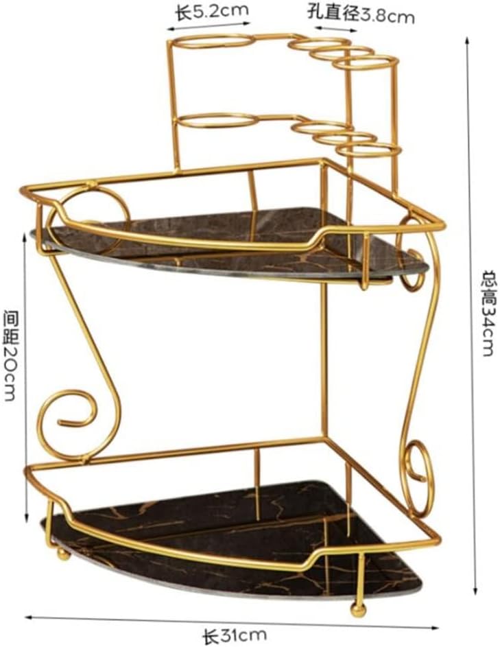 VIDI Triangular Shelf Storage Bathroom Corner Washstand Toilet Cosmetic