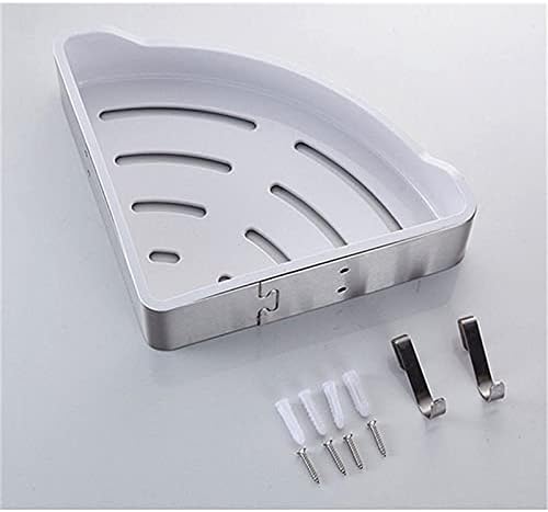 Shower Shelves Bathroom Organizer Corner Shelf, Bathroom Corner Shelf, Shower Storage Wall Holder Holder Bathing Accessories (Color : Gold Two Tiers)