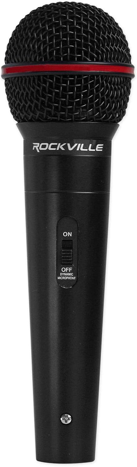 Rockville RMIC-SR Bundle: Handheld Vocal Recording Wired Microphone with Cables and Mic Case, iSTAND 75 Desktop Boom Arm Stand for Mic/iPhone/iPad/Webcam, 2-Items