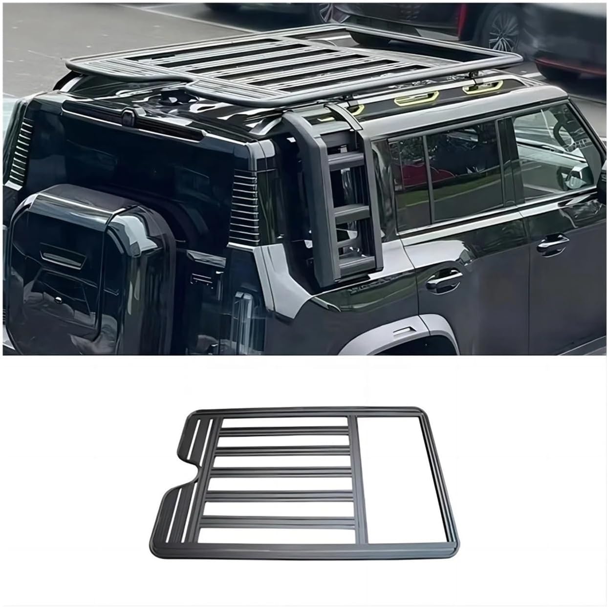 Compatible for Chery Jetour Traveller T2 Car Luggage Rack Car Camping Roof Rack Bar Auto Luggage Rack Exterior Parts Automobiles Accessories