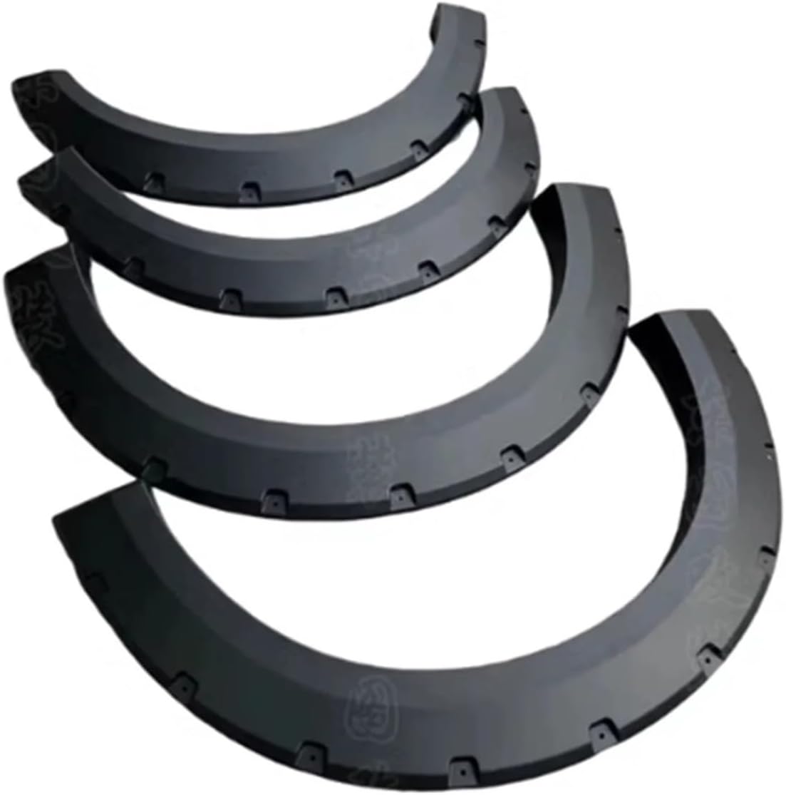 Car Fender Flares Arch Wheel Eyebrow Protector/Mudguard Sticker Compatible for Ford F150 21-23