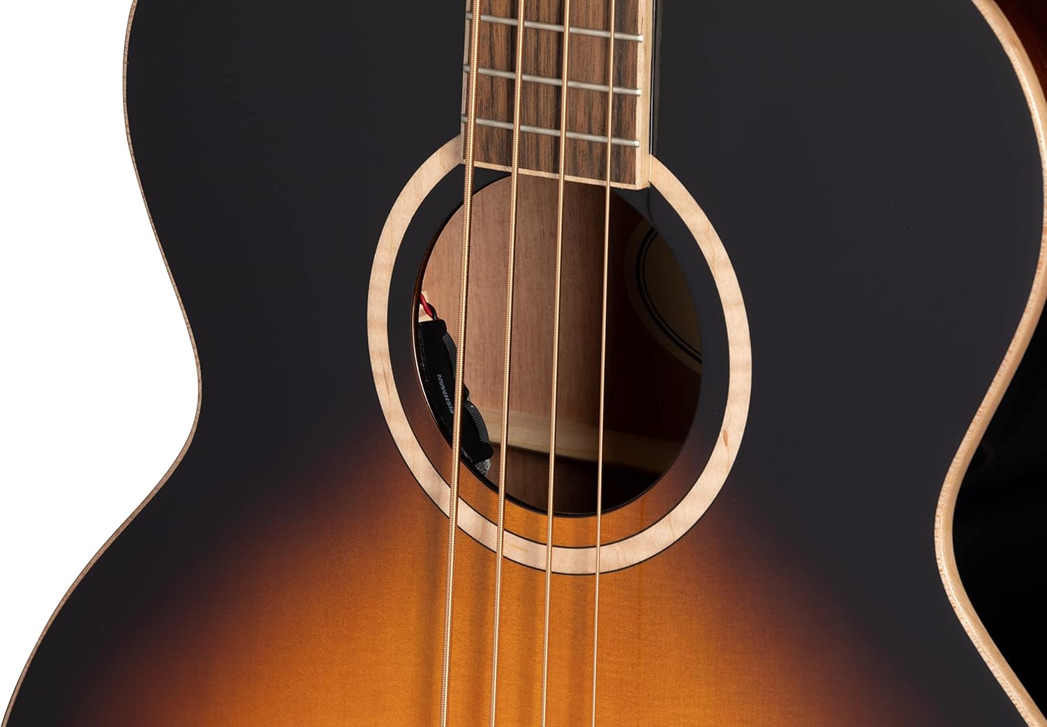 Epiphone El Capitan J200 Studio Bass Acoustic Electric, Aged Vintage Sunburst