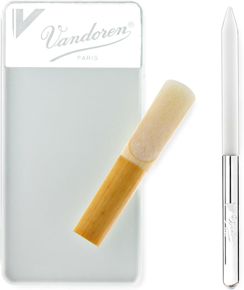 Vandoren Glass Reed Resurfacer and Reed Stick