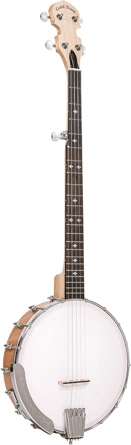 Gold Tone CC-100 Cripple Creek Banjo (Five String, Clear Maple)