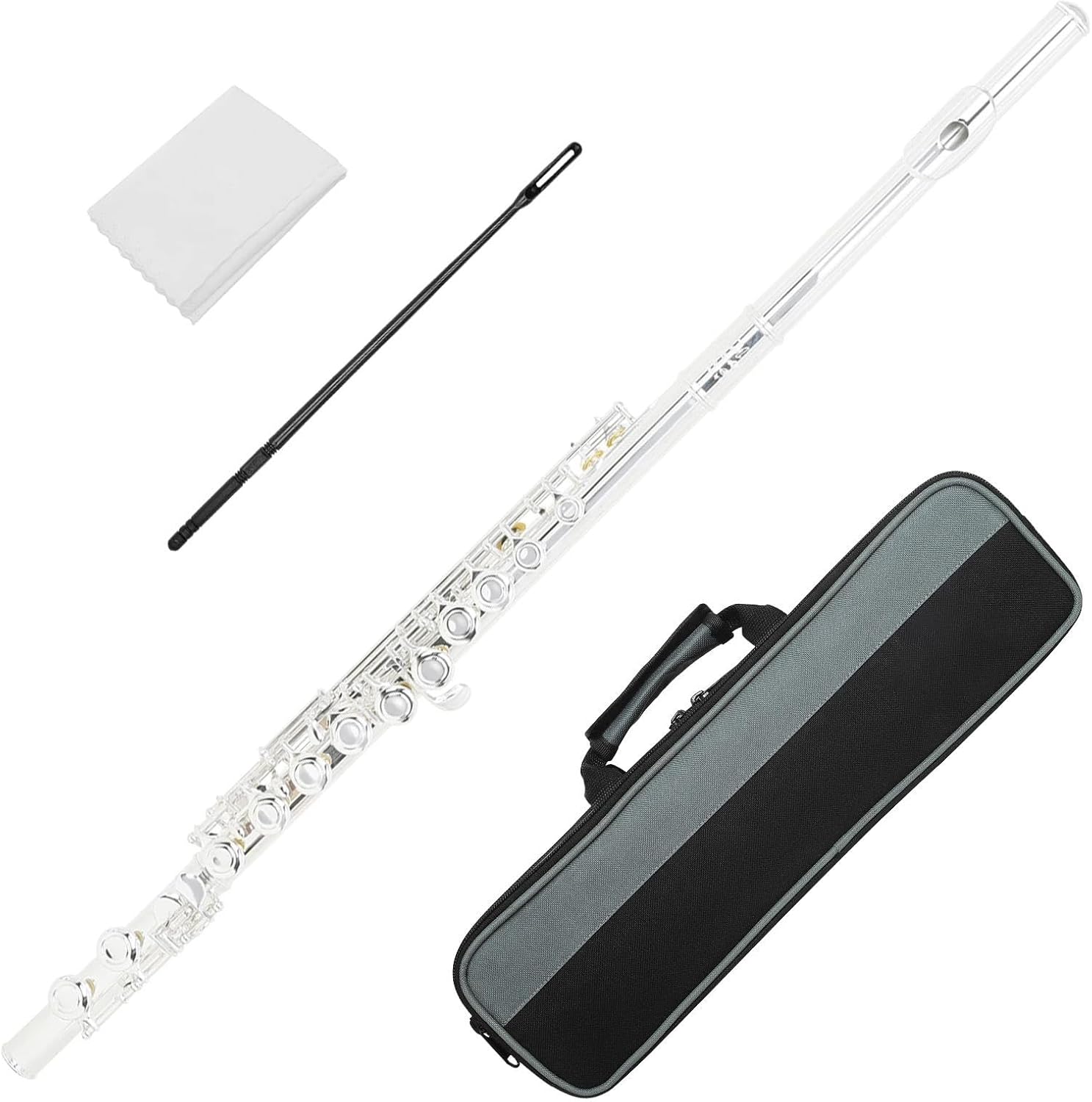 Professional Flute 16 Hole Closed Hole Professional Woodwind Instrument In C Major