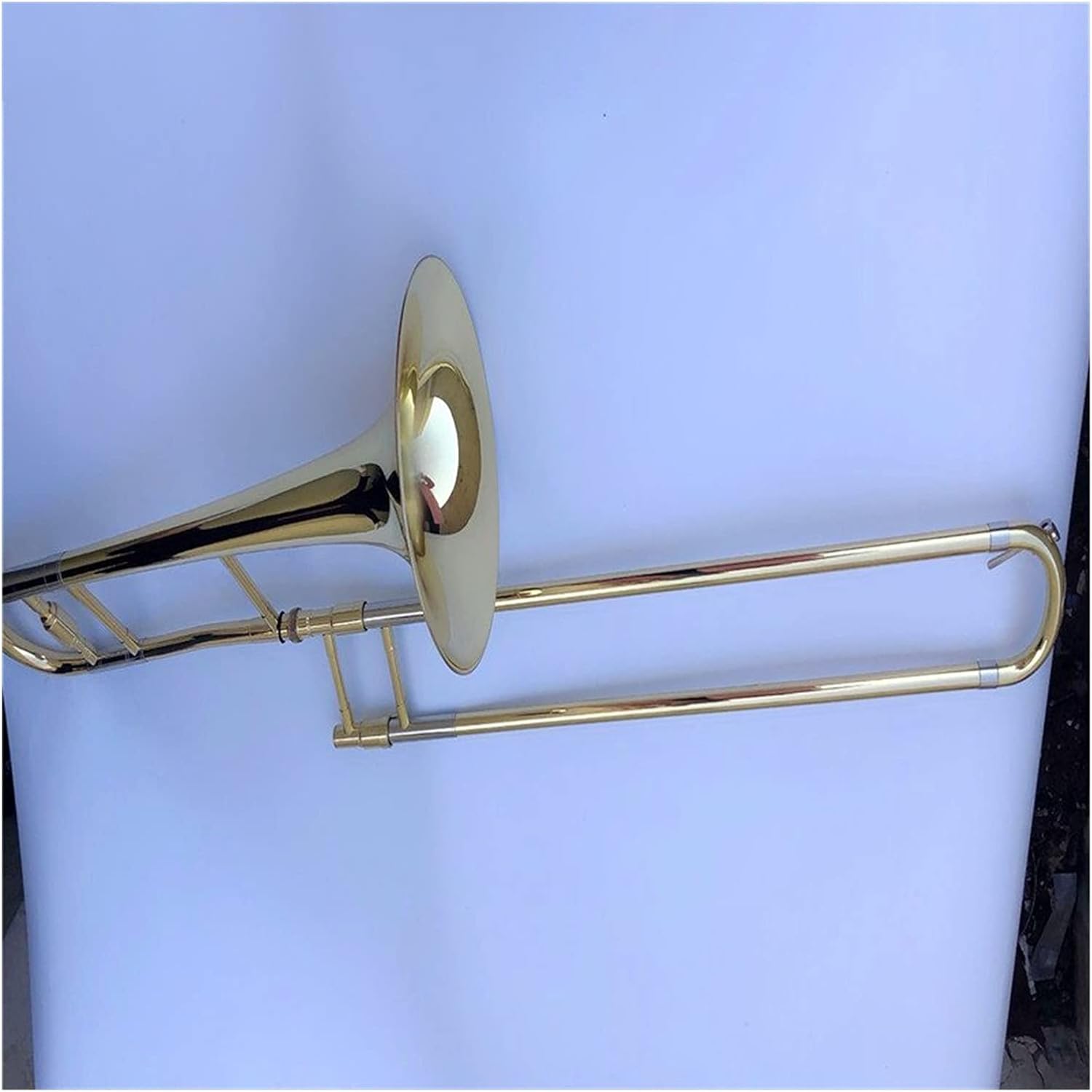 Student Trombone Tenor Bb Trombone Great Metal Technology Sound Paint Shell and Mouthpiece Great Response Tone Trombone Kit