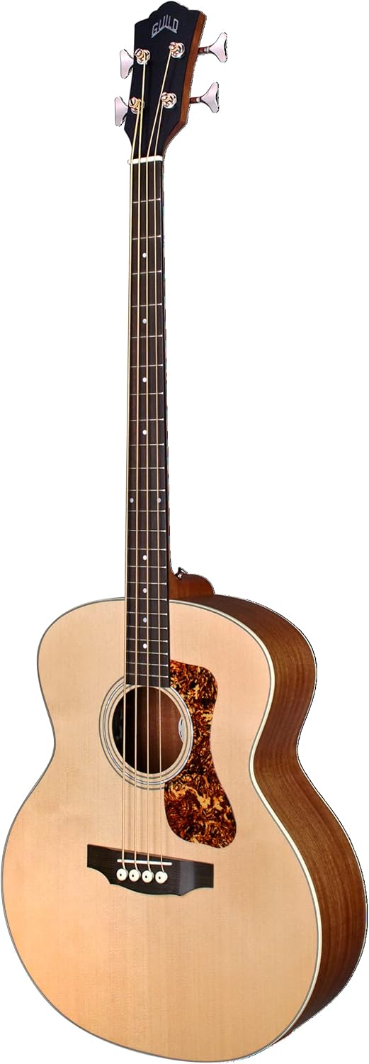Guild Guitars B-240E Acoustic Bass, in Natural, Jumbo Archback Solid Top, Westerly Collection