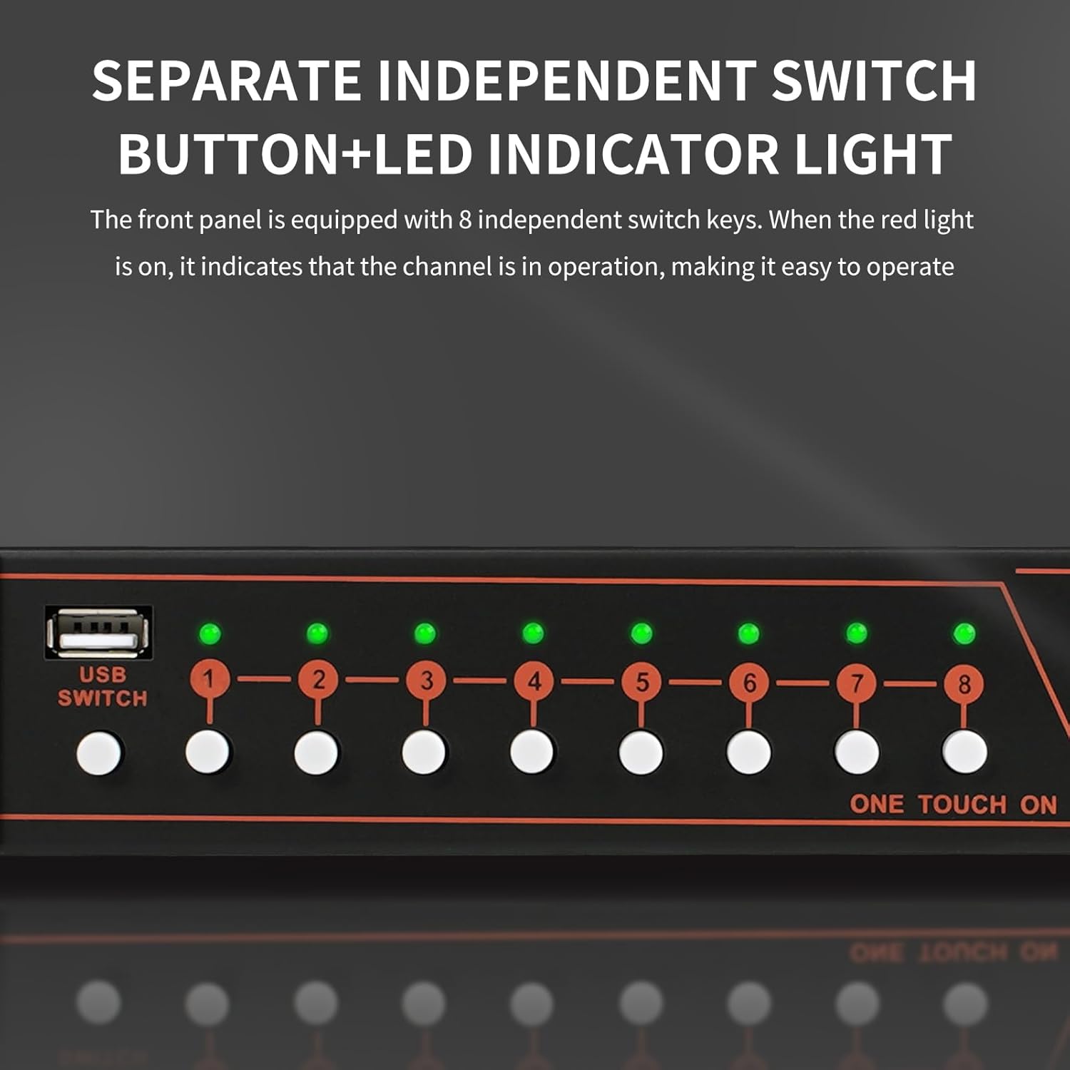 XUTGA 10 Outlet Power Conditioner for Audio Equipment 6000W with Air Breaker, Power Sequencer Conditioner Rack Mount, LCD Display 110-220V with USB,Surge Protector