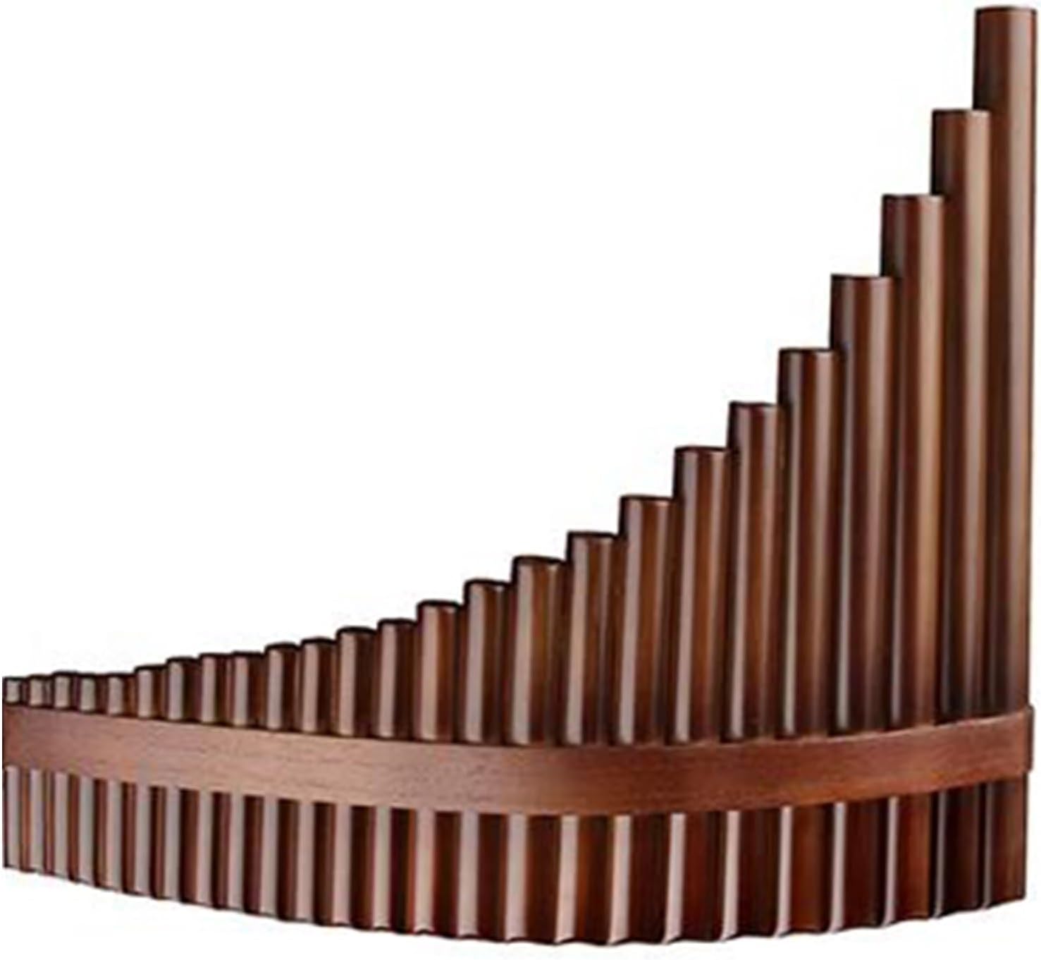 25 Pipe C Key Pan Flute 25 Pipe G Tune Traditional Bamboo Wind Instrument Panpipe(Right hand)
